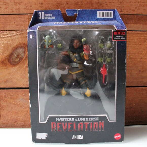 Masters of the Universe Revelation Andra Action Figure Netflix Series Mattel - Picture 1 of 8